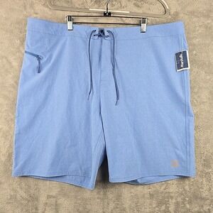 Vineyard Vines Swim Trunks Men 42 Blue Performance Shorts 9" Inseam‎